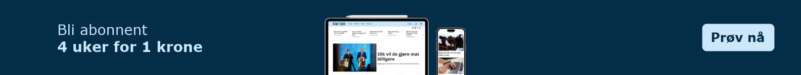 Abonner på Klartale
