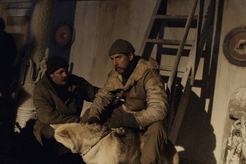 Nå kommer den, storfilmen om tidenes største polfarer, Roald Amundsen. I tittelrollen finner vi Pål Sverre Hagen, og bak regiroret er Espen Sandberg. Foto: Motion Blur / SF Norge