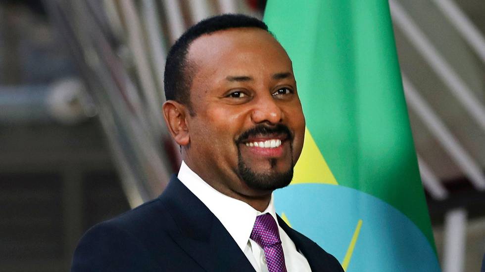 Bildet viser Etiopias statsminister Abiy Ahmed.