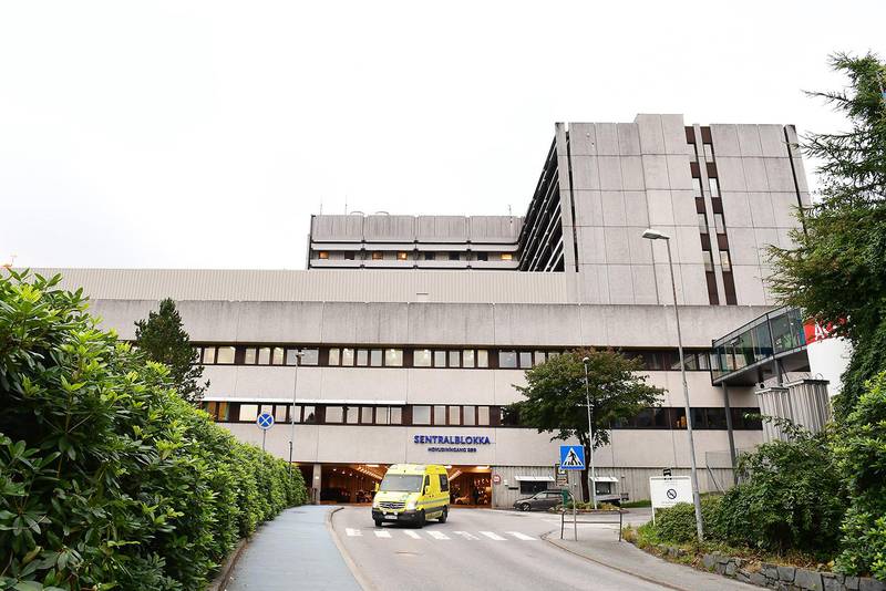 Bildet viser Haukeland universitets-sjukehus.