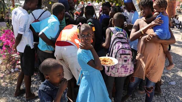 Kommer ikke fram med mat i Haiti