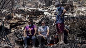 Kraftige skogbranner i Chile