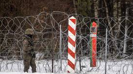 Polen bygger mur på grensa