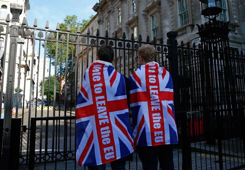 <strong> FLAGG: </strong> Briter med landets flagg på ryggen. 