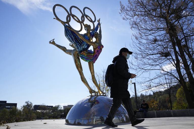 USA kommer ikke til å sende offisielle representanter til vinter-OL i Beijing. Foto: AP/NTB.