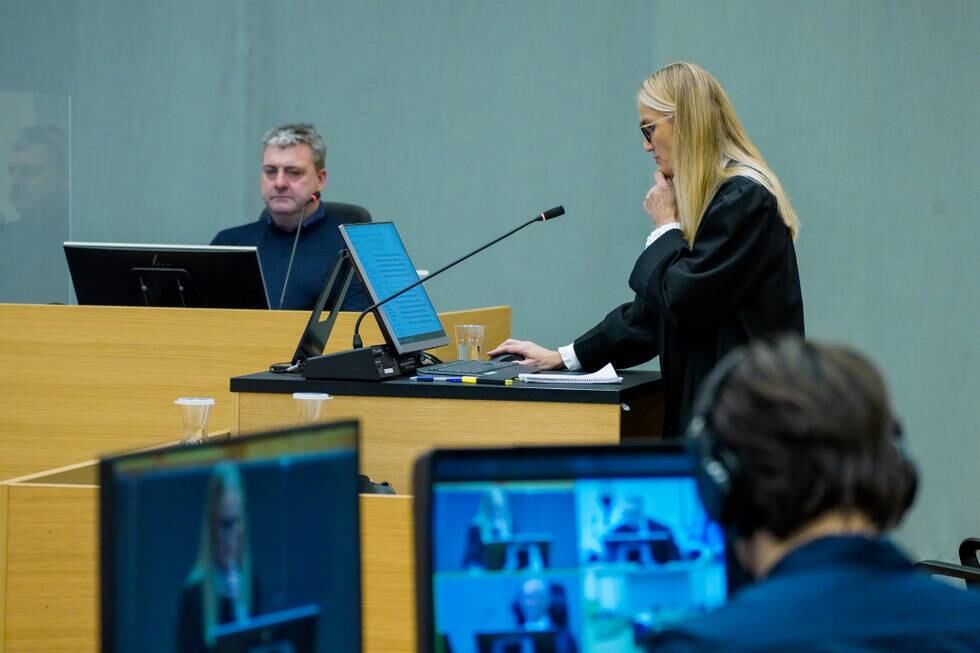 Bildet viser statsadvokat Hulda Karlsdottir under tredje dag av rettssaken der terrordømte Anders Behring Breivik begjærer seg prøveløslatt.
Foto: Ole Berg-Rusten / NTB
