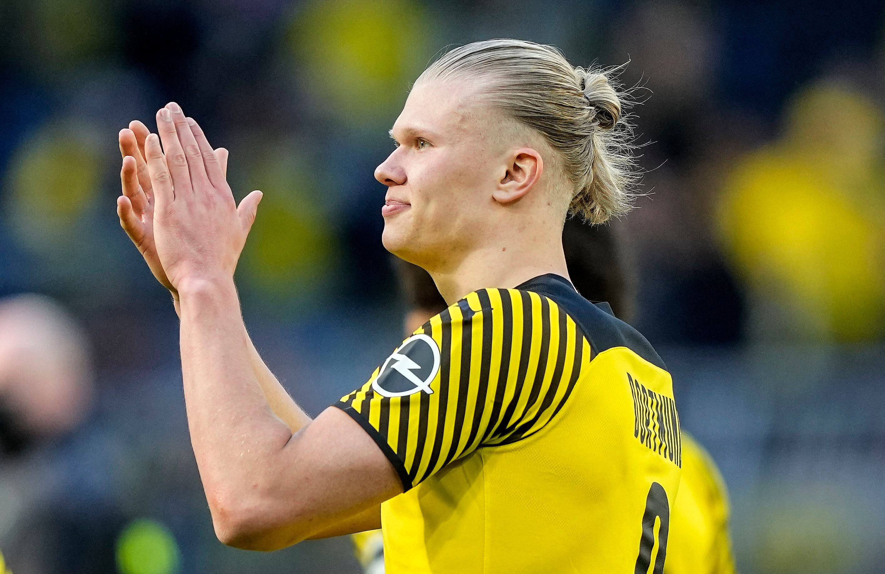 FOTBALL: Erling Braut Haaland spiller for den tyske klubben Borussia Dortmund. Nå nærmer han seg en ny klubb, men hvilken?