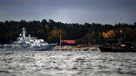 Russisk skip på vei mot Sverige