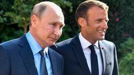 Macron mener han overbeviste Putin