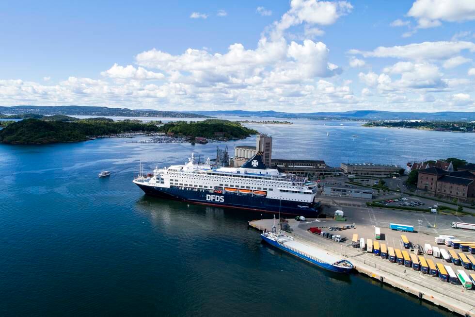 Pearl Seaways ved kai i Oslo. Foto: Tore Meek / NTB