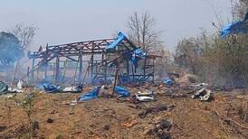 Militæret i Myanmar angrep landsby med fly