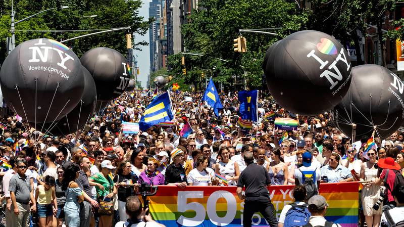 Pride i New York i USA 2019.