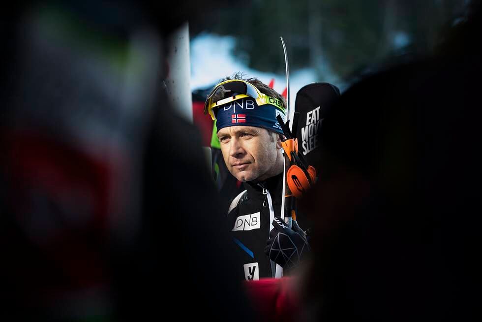Bildet viser Ole Einar Bjørndalen. Han får ikke delta i OL. Det er første gang siden 1992 at han ikke deltar i vinter-OL. 