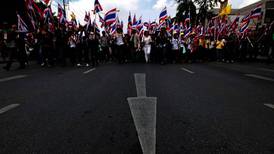 Angriper regjeringsbyggene i Thailand