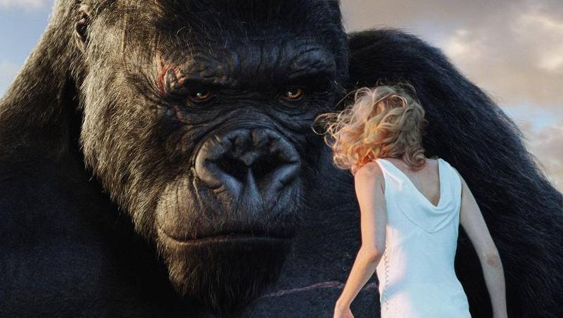 Bildet viser Andy Serkis i en scene fra filmen «King Kong»