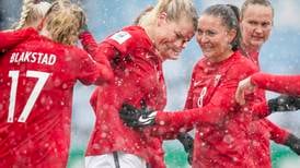 Norge vant fotballkampen mot Kosovo