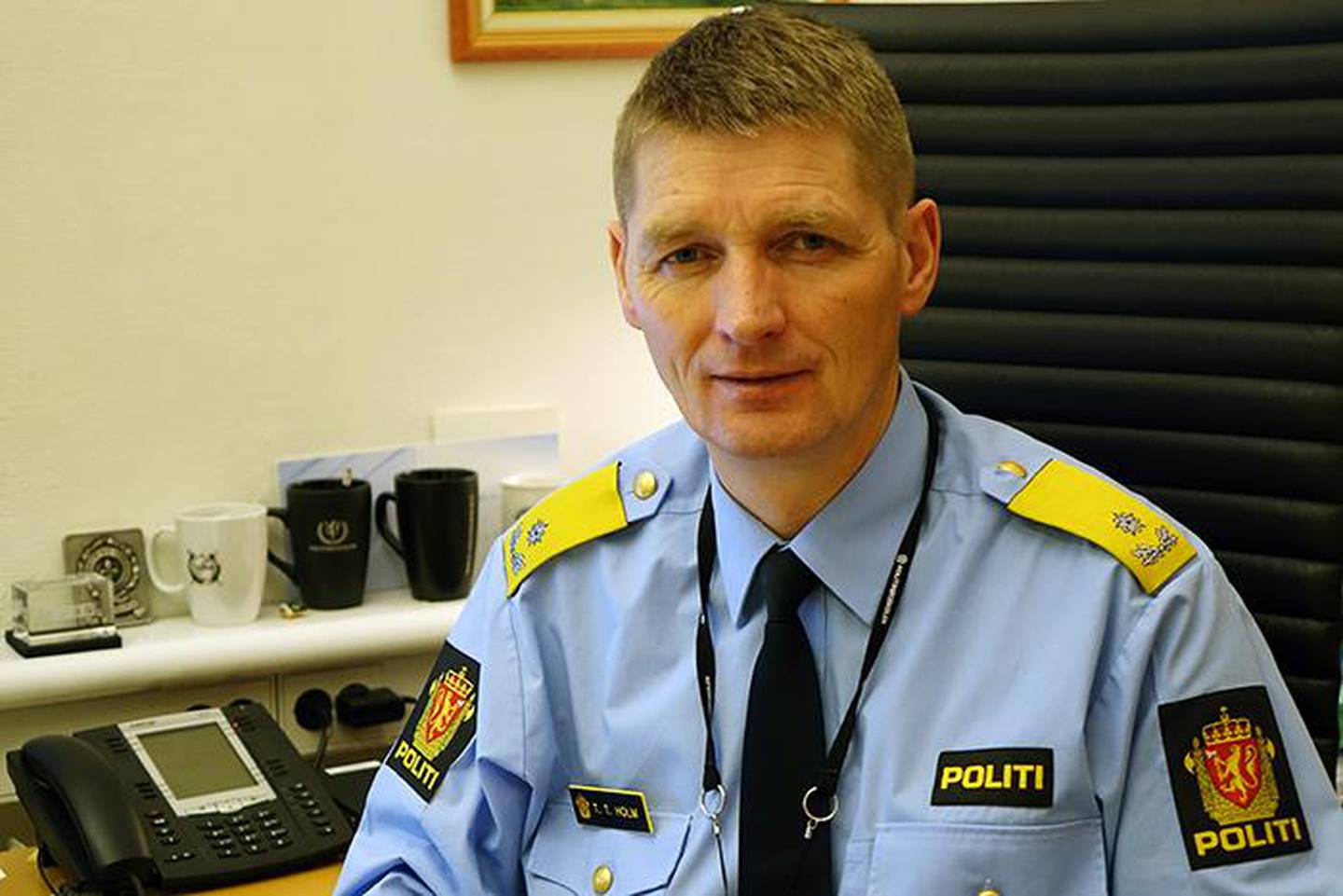 UENIG: Tor Tanke Holm er assisterende rektor ved Politihøgskolen. Han er uenig i at skolen diskriminerer.