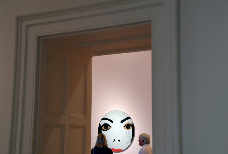 Bildet er på utstillingen «Michael Jackson: On the Wall» i National Portrait Gallery i London i Storbritannia.