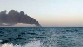 Iransk marinefartøy har sunket