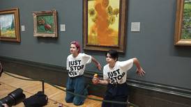 Klimaaktivister kastet tomatsuppe på van Gogh-maleri