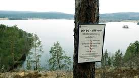 Ber folk i Oslo spare på vannet