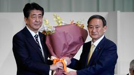Suga blir statsminister i Japan