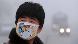 Tett smog over Beijing