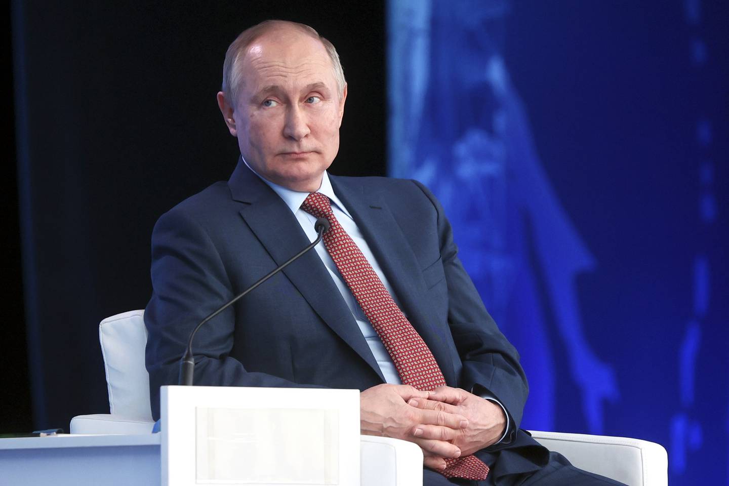 Russlands president Vladimir Putin. Foto: Mikhail Metzel / Sputnik, Kreml Pool Photo via AP / NTB
