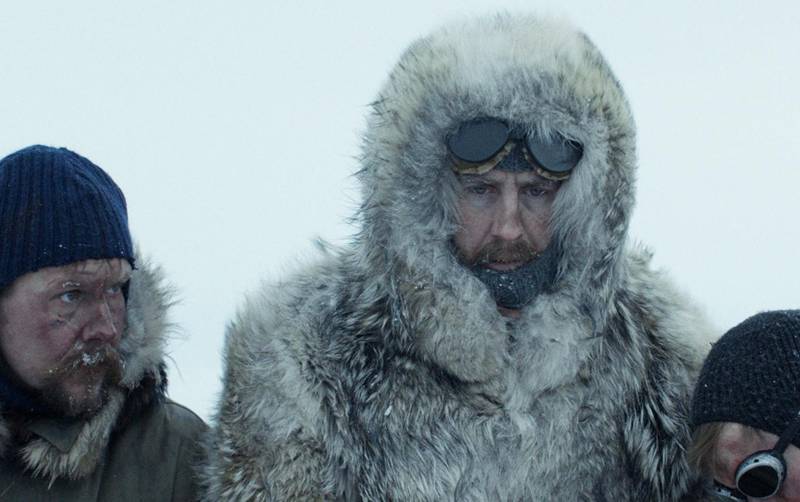 Nå kommer den, storfilmen om tidenes største polfarer, Roald Amundsen. I tittelrollen finner vi Pål Sverre Hagen, og bak regiroret er Espen Sandberg. Foto: Motion Blur / SF Norge