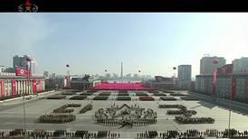 Nord-Korea viste seg fram før OL