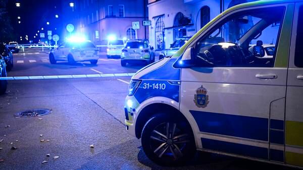Ung mann ble skutt og drept i Stockholm 