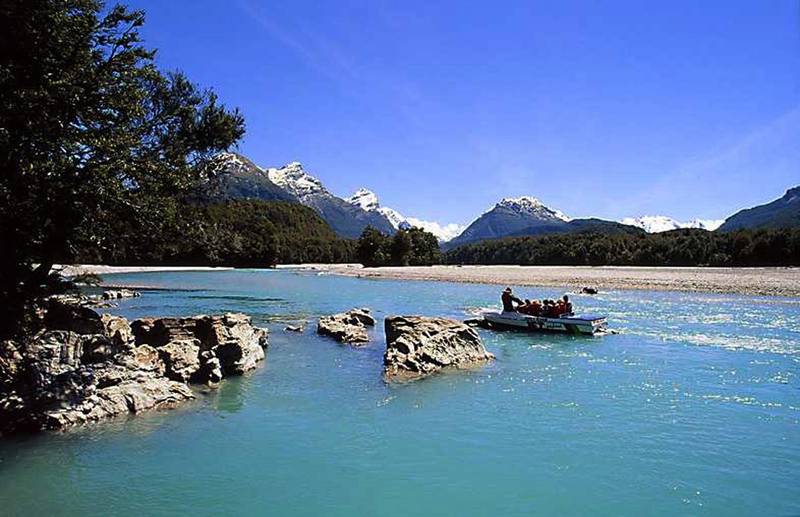 Bildet viser natur på New Zealand.