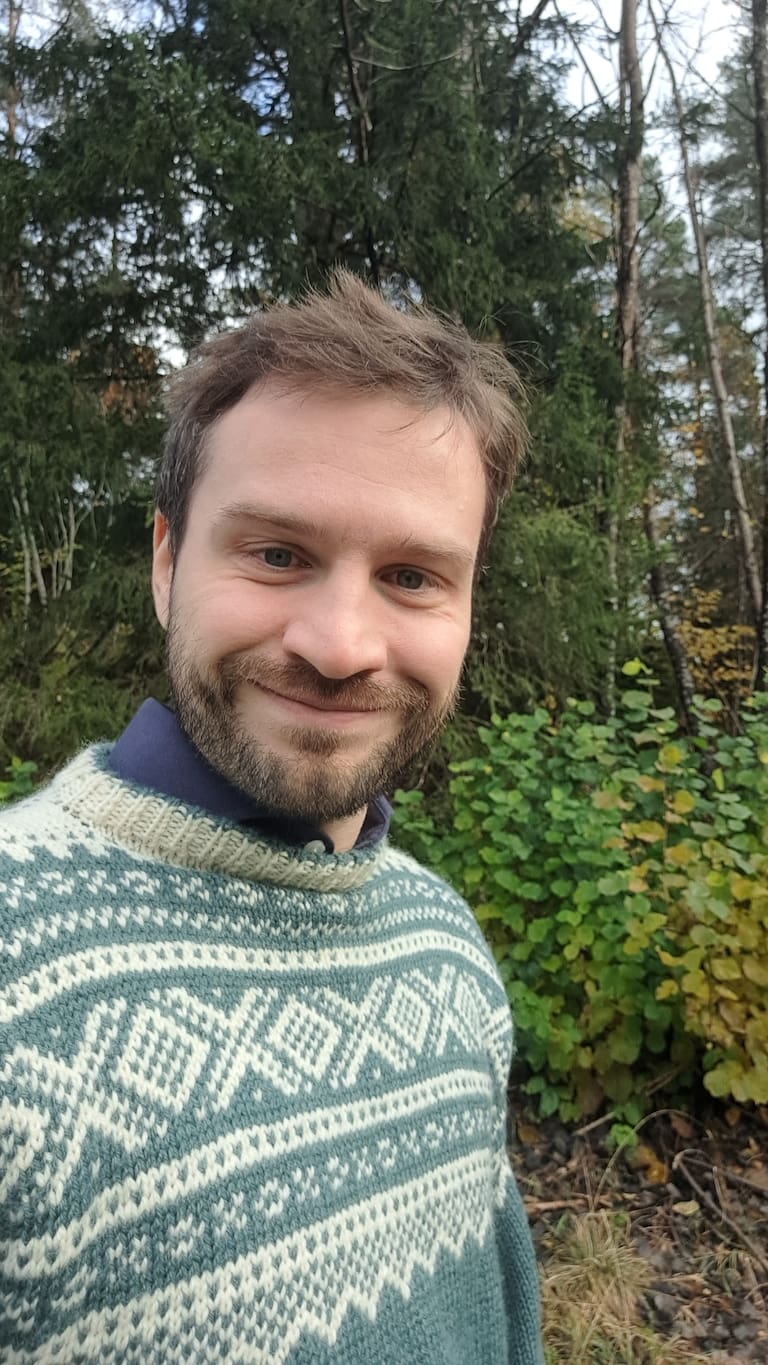 Bildet viser William Axtell. Foto: Privat