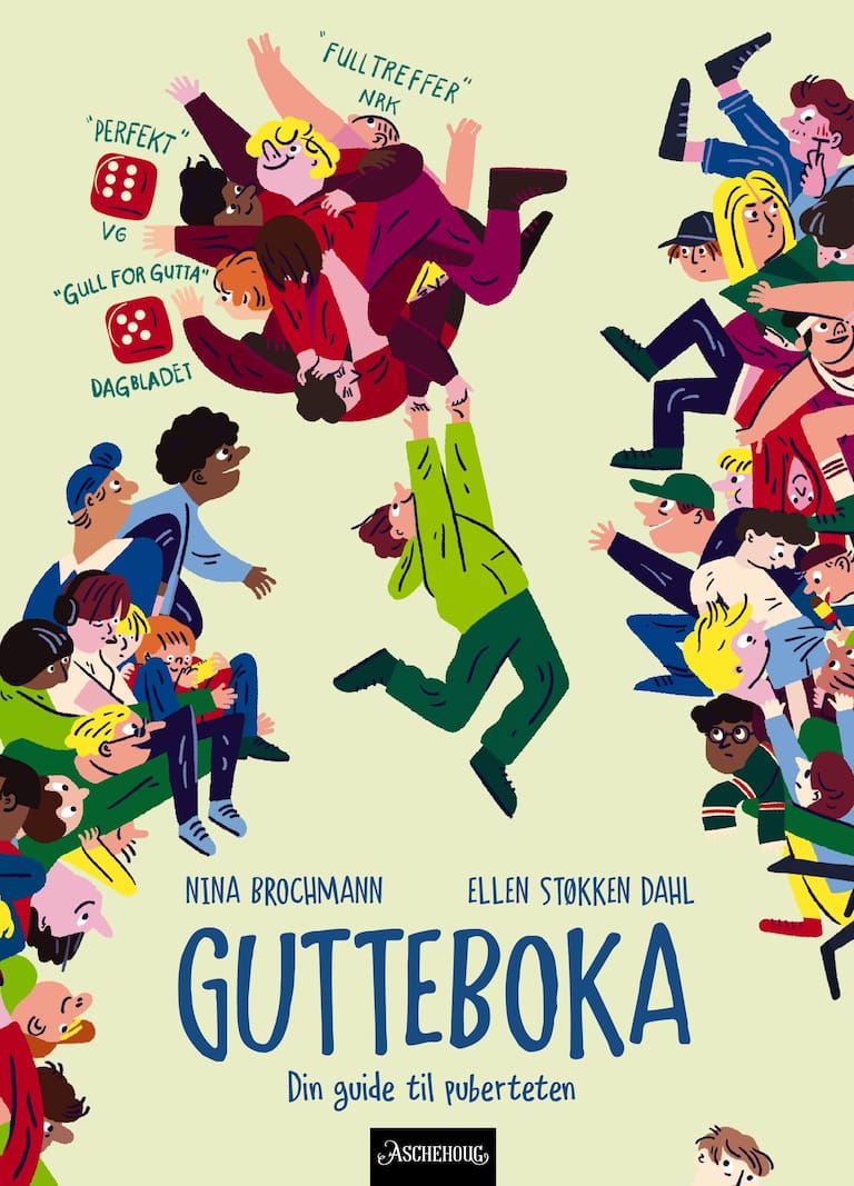 Bildet viser omslaget av Gutteboka.