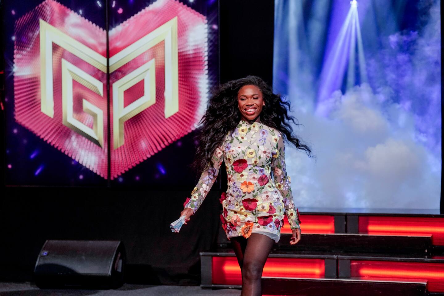 Kred-rapperen Myra stiller med «Heart on fire» i årets utgave av Melodi Grand Prix. Foto: Heiko Junge / NTB