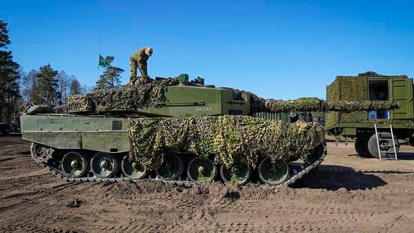 Ukraina får tanks fra flere land