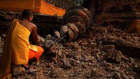  Kraftig jordskjelv i Burma